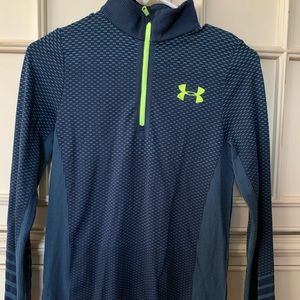 Under Armour Boys Half Zip Top